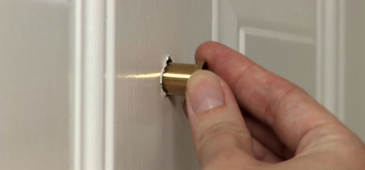 peephole door repair in Key West